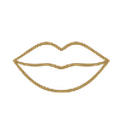 Approved Restora gold line-art treatment illustration